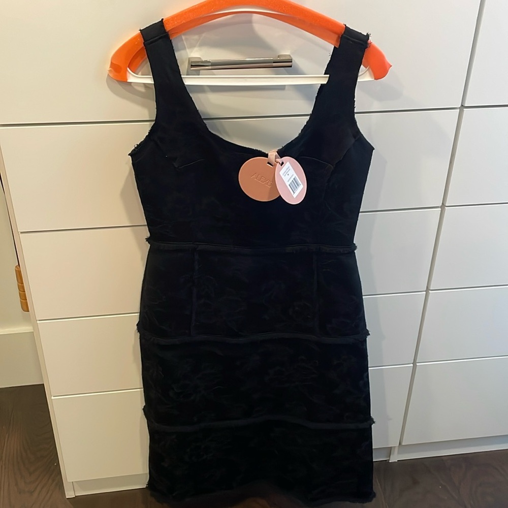 Black Alexis dress never worn new with tags